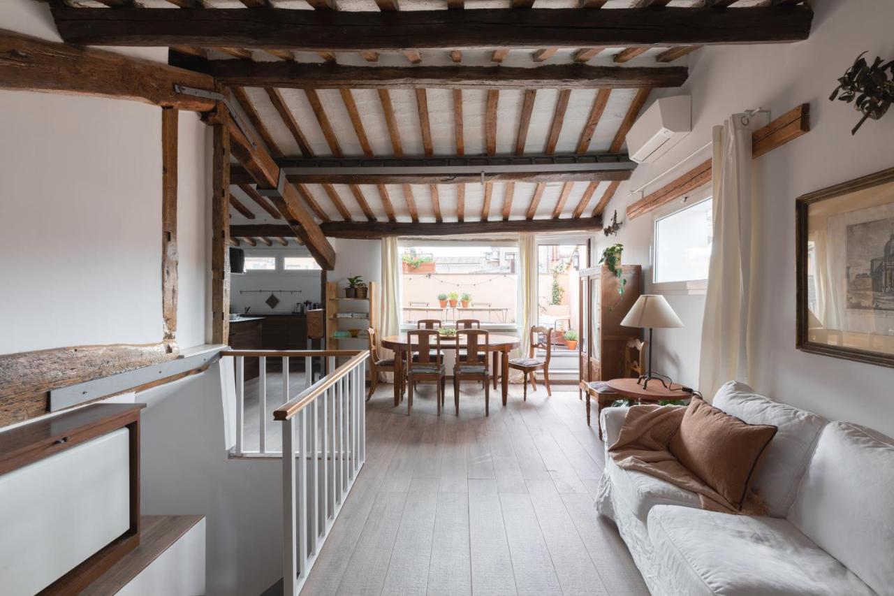 Amazing Penthouse With Terrace And Rooftop In Trastevere Roma Ngoại thất bức ảnh