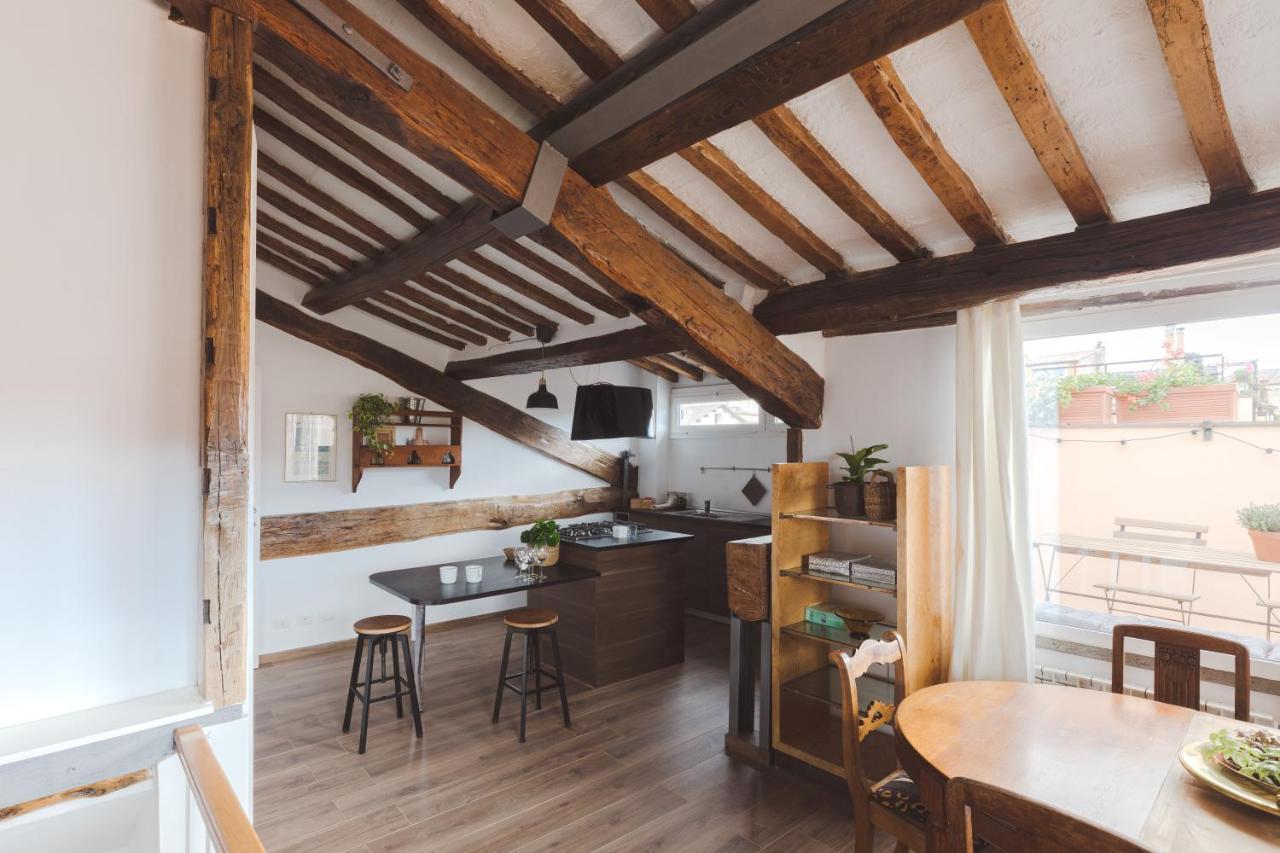 Amazing Penthouse With Terrace And Rooftop In Trastevere Roma Ngoại thất bức ảnh