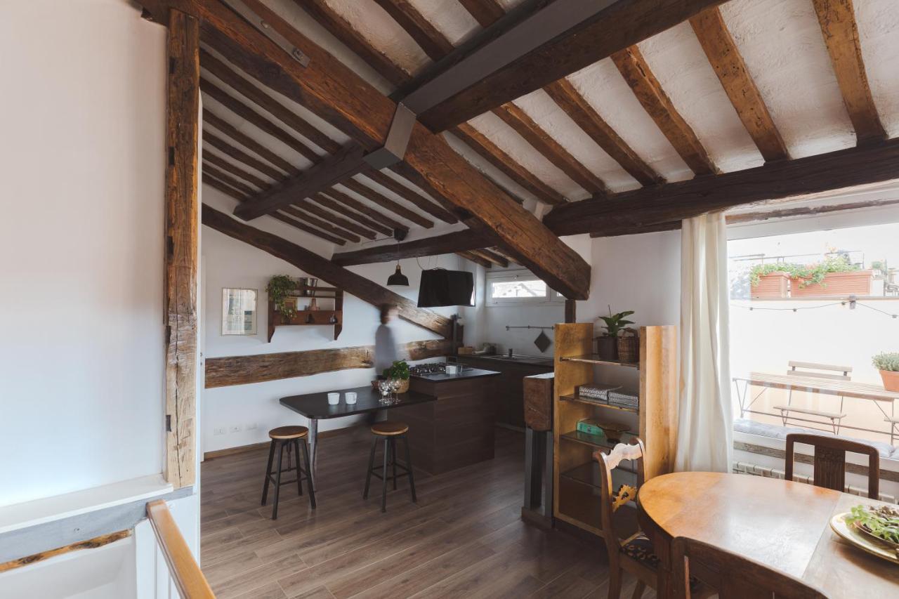 Amazing Penthouse With Terrace And Rooftop In Trastevere Roma Ngoại thất bức ảnh