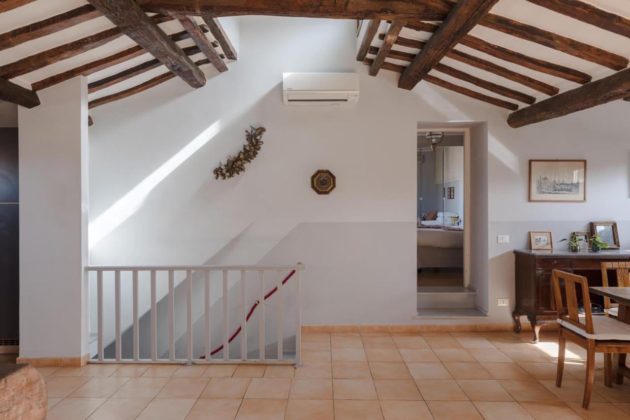 Amazing Penthouse With Terrace And Rooftop In Trastevere Roma Ngoại thất bức ảnh