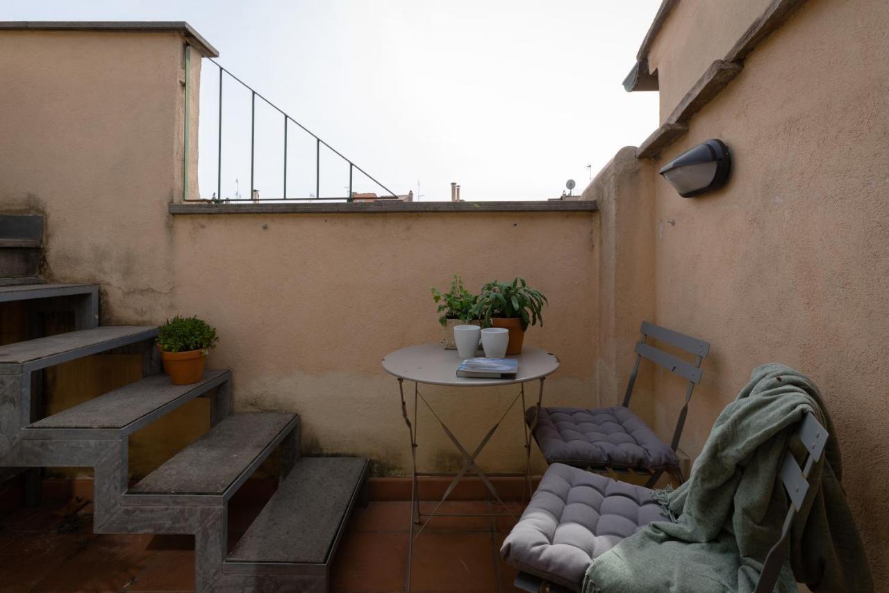 Amazing Penthouse With Terrace And Rooftop In Trastevere Roma Ngoại thất bức ảnh