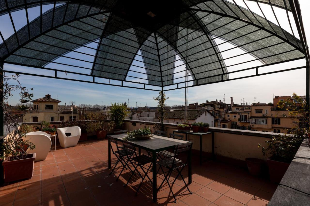 Amazing Penthouse With Terrace And Rooftop In Trastevere Roma Ngoại thất bức ảnh