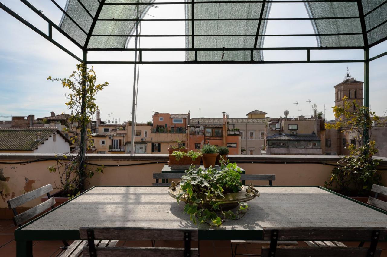 Amazing Penthouse With Terrace And Rooftop In Trastevere Roma Ngoại thất bức ảnh
