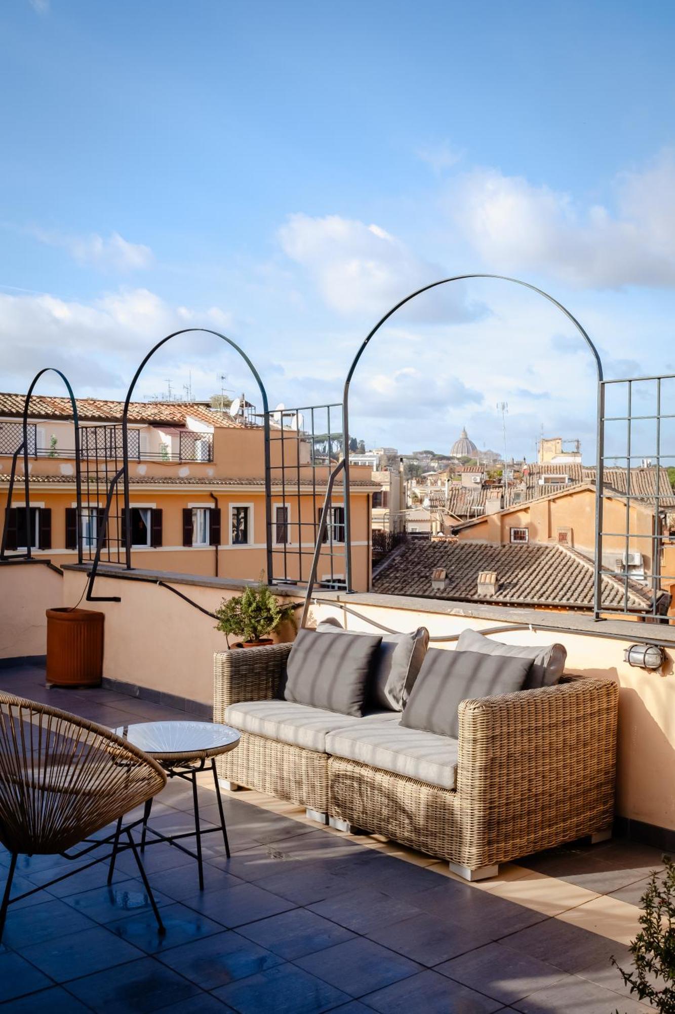 Amazing Penthouse With Terrace And Rooftop In Trastevere Roma Ngoại thất bức ảnh